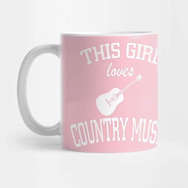 THIS GIRL LOVES COUNTRY MUSIC by MarkBlakeDesigns